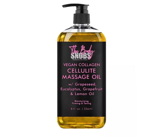 The Body Snobs Vegan Collagen Cellulite Massage Oil